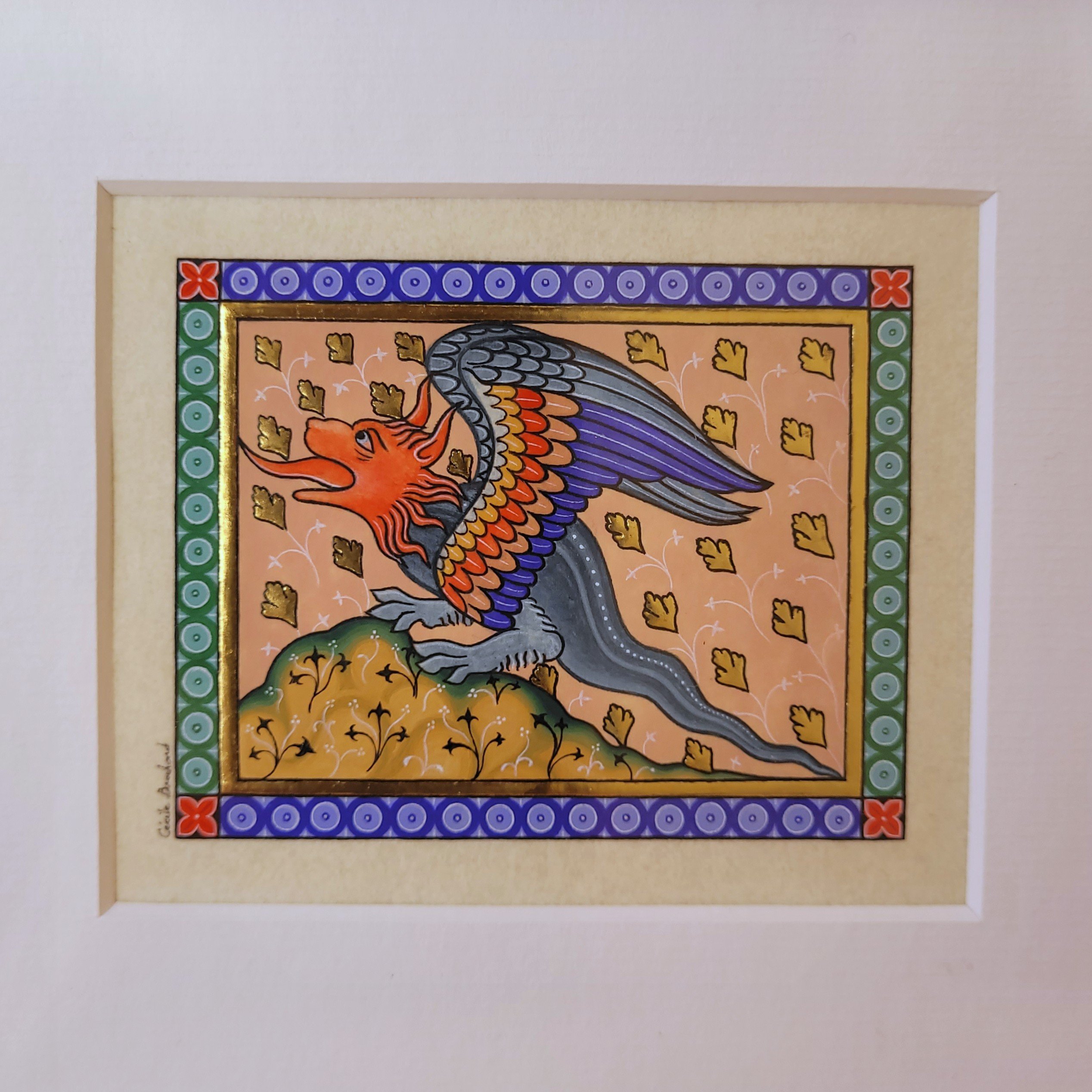 Bestiaire m&eacute;di&eacute;val : Dragon