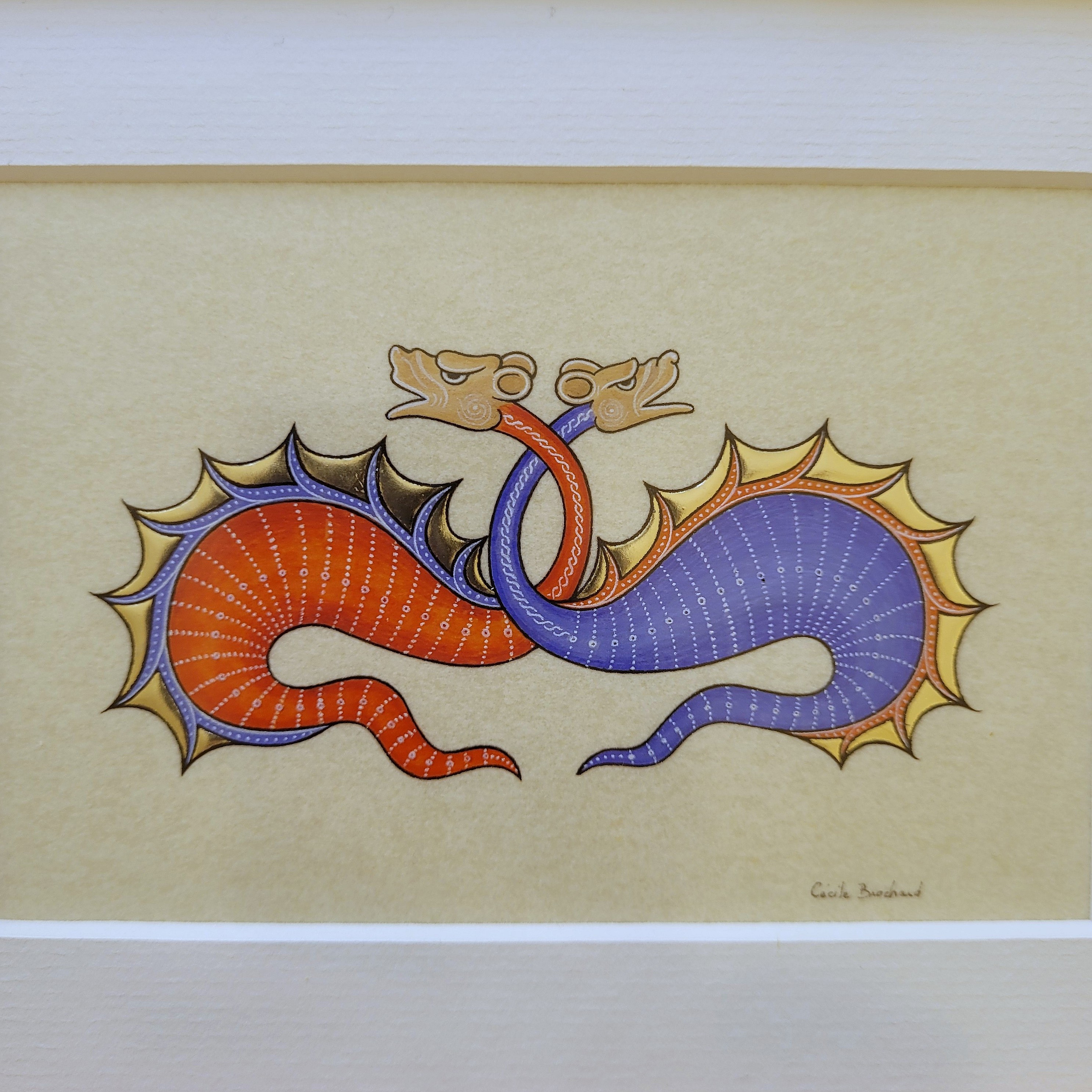 Cr&eacute;atures gothiques entrelac&eacute;es