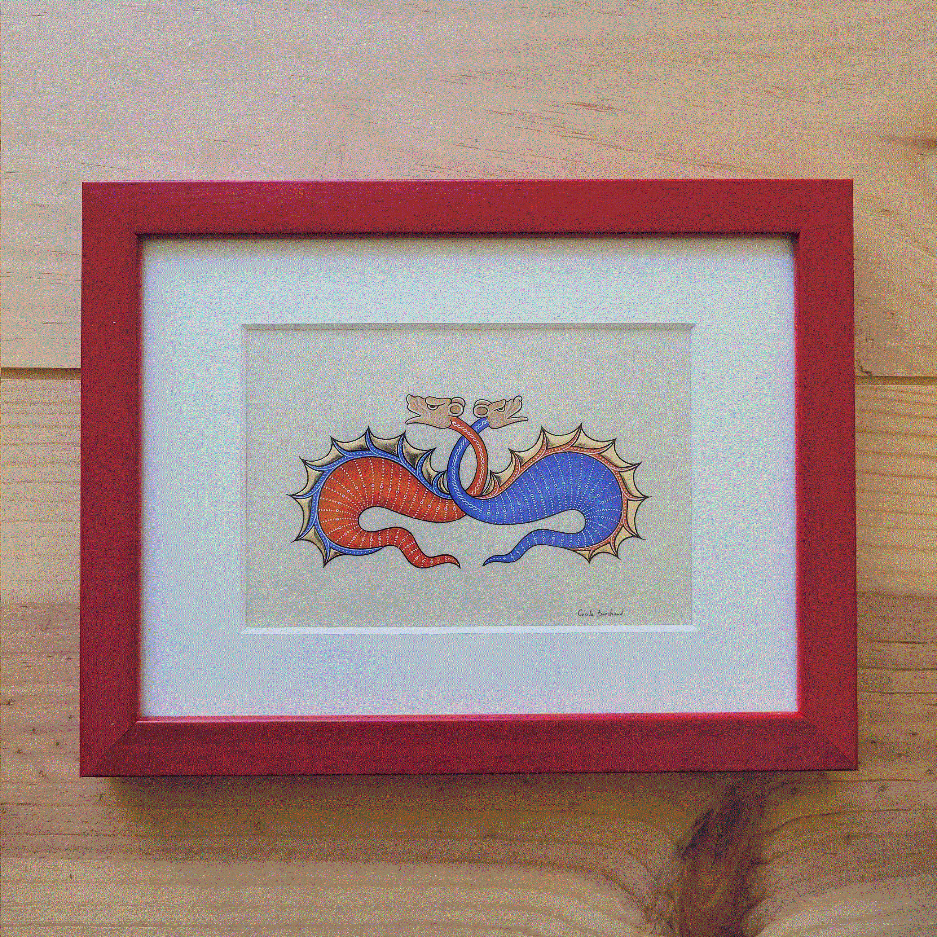 Cr&eacute;atures gothiques entrelac&eacute;es