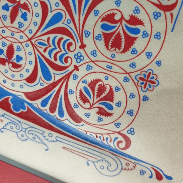 Lettre A enlumin&eacute;e style gothique