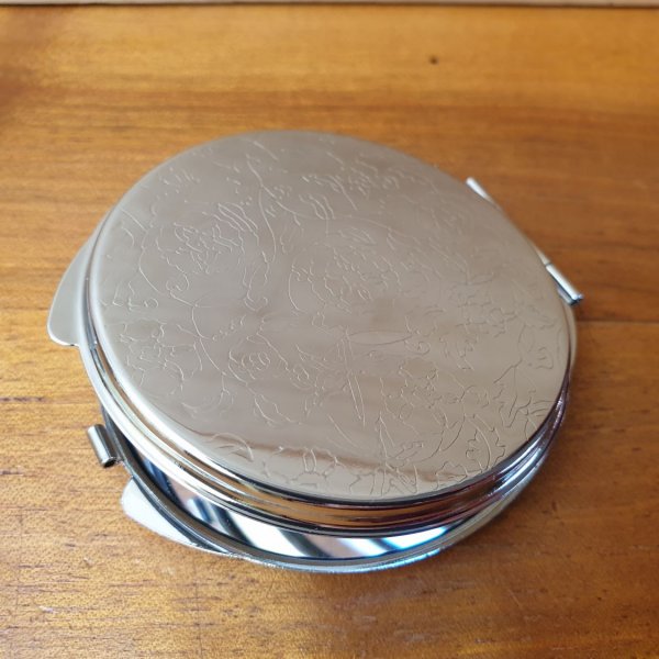 Miroir de sac enlumin&eacute; Arabesques